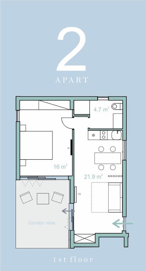 Sea Sun Apartments 马斯林尼察 外观 照片